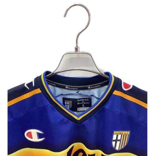 パルマAC 【10】中田英寿・01-02シーズン・ホーム サッカーユニフォーム C6-D802 ブルー×イエロー SIZE S