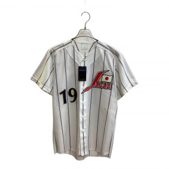 日本代表(侍ジャパン) (ニホンダイヒョウ(サムライジャパン)) 【19】上原浩治・ホーム 応援グッズ SIZE L-O ホワイト