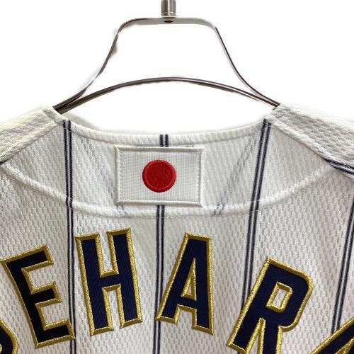 日本代表(侍ジャパン) (ニホンダイヒョウ(サムライジャパン)) 【19】上原浩治・ホーム 応援グッズ SIZE L-O ホワイト