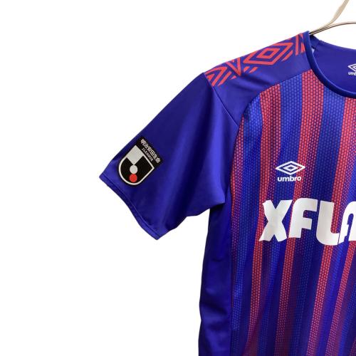 FC東京 (エフシートウキョウ) 【11】永井謙佑・2020シーズン・ホーム サッカーユニフォーム UDS6019H ブルーxレッド SIZE O-XO