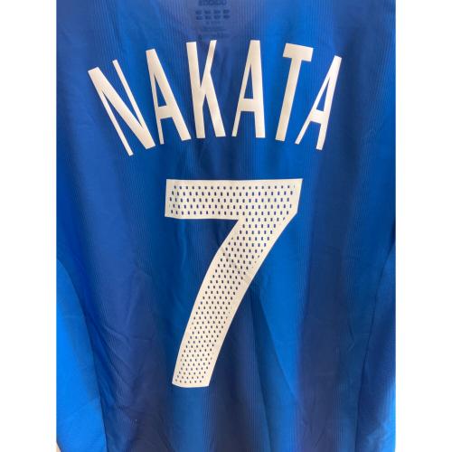 日本代表 (ニホンダイヒョウ) 【7】中田英寿・04-05シーズン・ホーム サッカーユニフォーム 366414 ブルー SIZE M