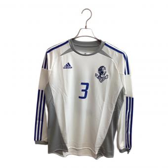 adidas (アディダス) 【3】松田直樹・メモリアルユニフォーム サッカーユニフォーム ホワイトxブルー SIZE L