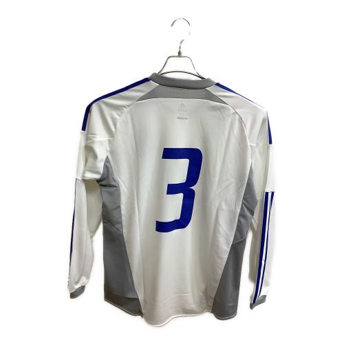 adidas (アディダス) 【3】松田直樹・メモリアルユニフォーム サッカーユニフォーム ホワイトxブルー SIZE L