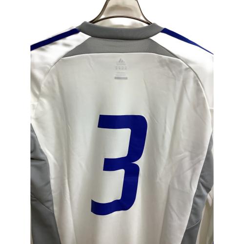 adidas (アディダス) 【3】松田直樹・メモリアルユニフォーム サッカーユニフォーム ホワイトxブルー SIZE L