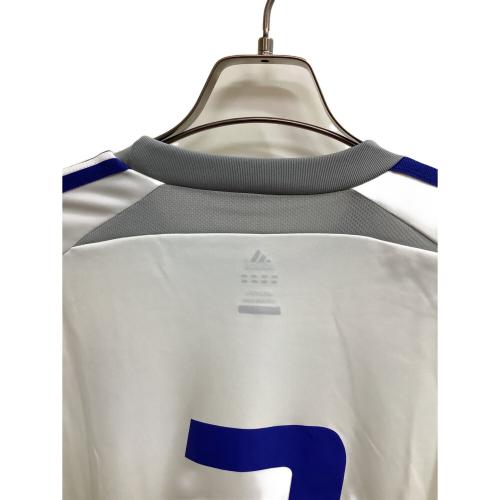adidas (アディダス) 【3】松田直樹・メモリアルユニフォーム サッカーユニフォーム ホワイトxブルー SIZE L