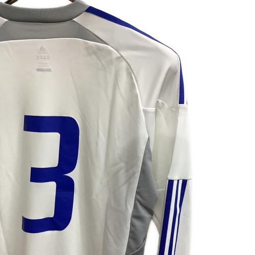 adidas (アディダス) 【3】松田直樹・メモリアルユニフォーム サッカーユニフォーム ホワイトxブルー SIZE L