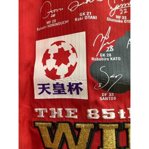 浦和レッズ (ウラワレッズ) 2005シーズン天皇杯優勝記念ユニフォーム サッカーユニフォーム 195531 レッド SIZE L