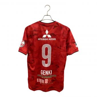 浦和レッズ (ウラワレッズ) 【9】原口元気・2014シーズン・ホーム・ヨーロッパ移籍記念ユニフォーム サッカーユニフォーム 585513-606 レッド SIZE L
