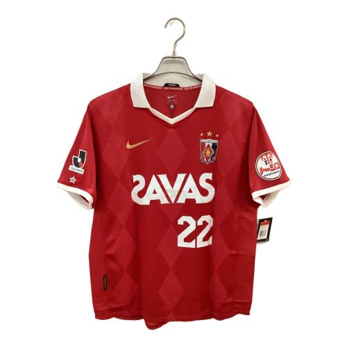 浦和レッズ (ウラワレッズ) 【22】阿部勇樹・2010シーズン・ホーム・イングランド移籍記念ユニフォーム サッカーユニフォーム 385769-611 レッド SIZE L