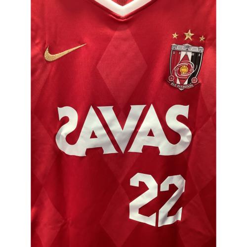 浦和レッズ (ウラワレッズ) 【22】阿部勇樹・2010シーズン・ホーム・イングランド移籍記念ユニフォーム サッカーユニフォーム 385769-611 レッド SIZE L