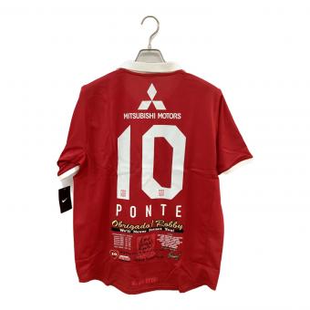 浦和レッズ (ウラワレッズ) 【10】ポンテ・2010シーズン・退団記念ユニフォーム サッカーユニフォーム 385769-611 レッド SIZE L