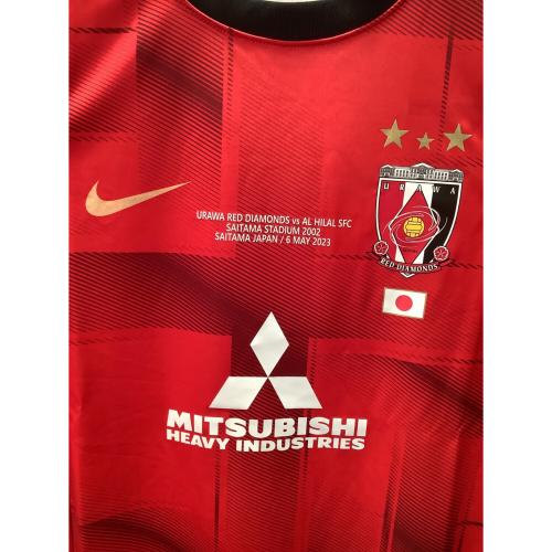 浦和レッズ (ウラワレッズ) 2022シーズン・ACLファイナルユニフォーム・ホーム サッカーユニフォーム DV4801-999 レッド SIZE L