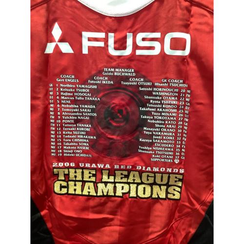 浦和レッズ (ウラワレッズ) 2006シーズン・リーグチャンピオン記念ユニフォーム サッカーユニフォーム 128219-611 レッド SIZE L