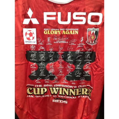 浦和レッズ (ウラワレッズ) 2007シーズン・天皇杯優勝記念ユニフォーム サッカーユニフォーム 128220-611 レッド SIZE L