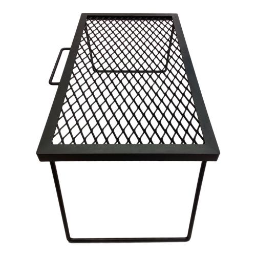 サンゾー工務店 (サンゾーコウムテン) アウトドアテーブル 665mm×395mm×290mm ブラック IRON TABLE