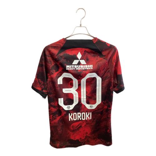 浦和レッズ (ウラワレッズ) サッカーユニフォーム FN6637-611 SIZE L レッド×ブラック