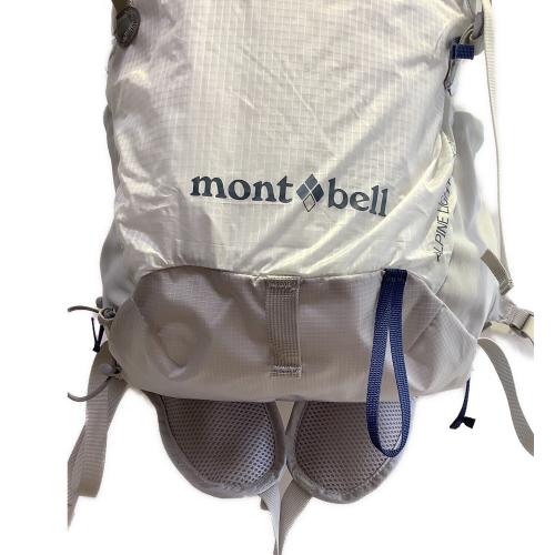 mont-bell (モンベル) バックパック 1133286 ホワイトxブルー アルパインライトパック20