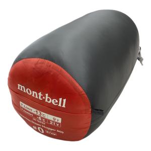 mont-bell (モンベル) マミー型シュラフ(ダウン) 1121398 レッド シームレスダウンハガー 800 #0
