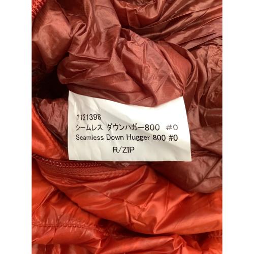 mont-bell (モンベル) マミー型シュラフ(ダウン) 1121398 レッド シームレスダウンハガー 800 #0