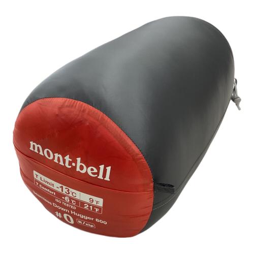 mont-bell (モンベル) マミー型シュラフ(ダウン) 1121398 レッド シームレスダウンハガー 800 #0