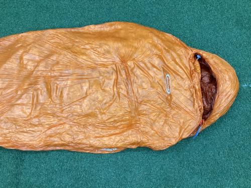 mont-bell (モンベル) マミー型シュラフ(ダウン) 1121397 オレンジ シームレスダウンハガー 800 EXP