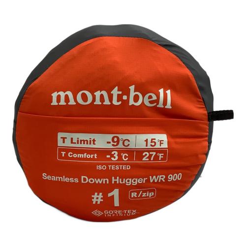 mont-bell (モンベル) マミー型シュラフ(ダウン) 1121470 オレンジ ドライ シームレス ダウンハガー900 #1
