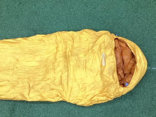 mont-bell (モンベル) マミー型シュラフ(ダウン) 1121390 イエロー ドライ シームレス ダウンハガー900 #2