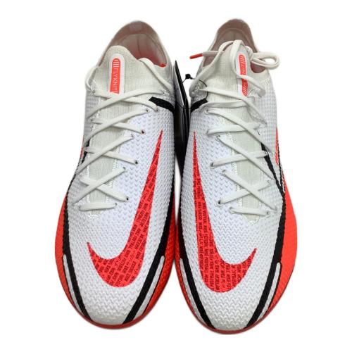 NIKE (ナイキ) サッカースパイク DC0748-167 ファントム GT2 エリート AG-PRO メンズ SIZE 27.5cm ホワイト×レッド×イエロー