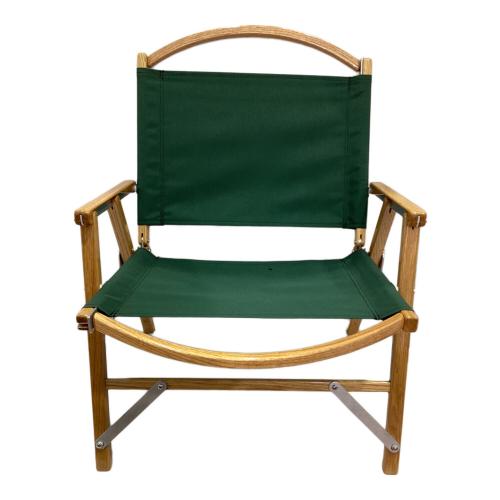 Kermit chair (カーミットチェア) アウトドアチェア グリーンxブラウン
