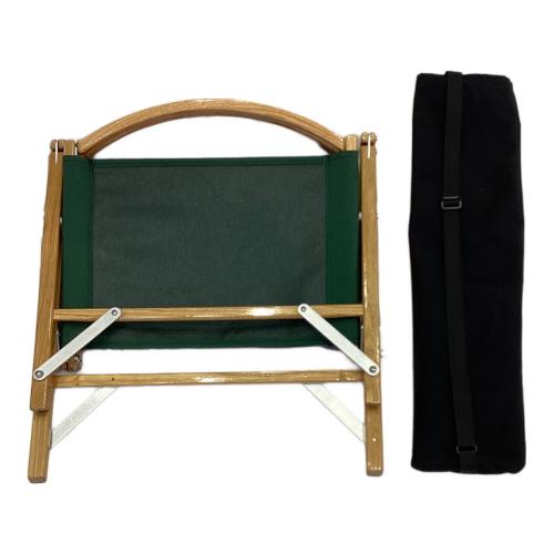 Kermit chair (カーミットチェア) アウトドアチェア グリーンxブラウン