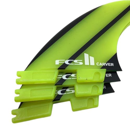 FCS (エフシーエス) CARVER フィン グリーンxブラック・5つ