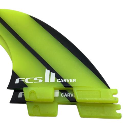FCS (エフシーエス) CARVER フィン グリーンxブラック・5つ
