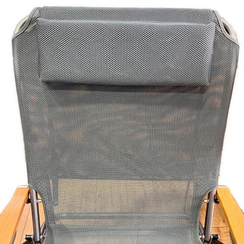 Snow peak (スノーピーク) アウトドアチェア LV-400 グレー リクライニングチェアワイド