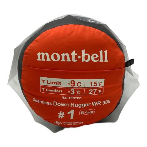 mont-bell (モンベル) マミー型シュラフ(ダウン) 1121470 オレンジ ドライ シームレス ダウンハガー900 #1