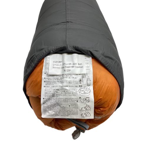 mont-bell (モンベル) マミー型シュラフ(ダウン) 1121397 オレンジ シームレスダウンハガー 800 EXP