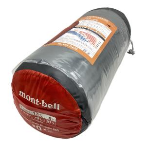mont-bell (モンベル) マミー型シュラフ(ダウン) 1121398 レッド シームレスダウンハガー 800 #0