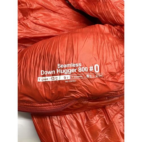 mont-bell (モンベル) マミー型シュラフ(ダウン) 1121398 レッド シームレスダウンハガー 800 #0