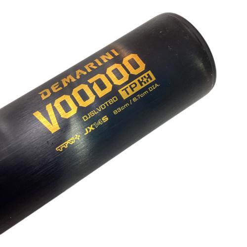 DeMARINI (ディマリニ) VOODOO 硬式バット DJSLVDTBD 2024モデル @ 83cm ブラック