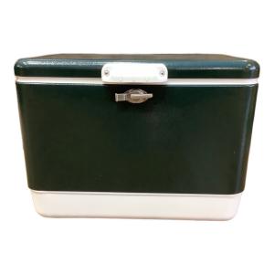 Coleman (コールマン) スチールベルトクーラー クーラーボックス 51L ダークグリーンxホワイト