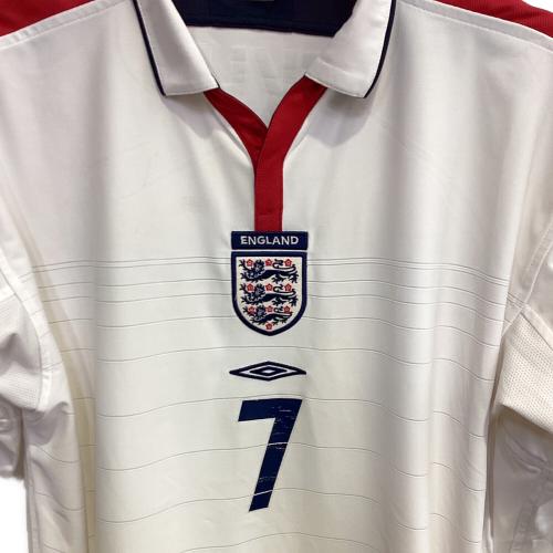 イングランド代表 (イングランドダイヒョウ) サッカーユニフォーム メンズ SIZE XL ホワイト