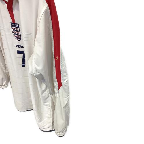 イングランド代表 (イングランドダイヒョウ) サッカーユニフォーム メンズ SIZE XL ホワイト