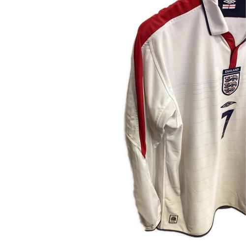 イングランド代表 (イングランドダイヒョウ) サッカーユニフォーム メンズ SIZE XL ホワイト