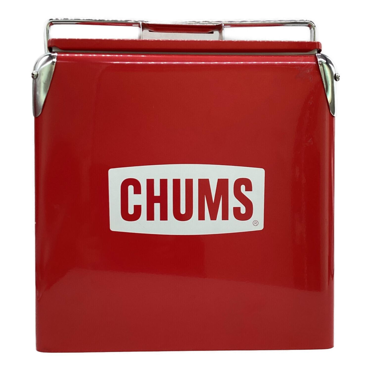 CHUMS (チャムス) スチールクーラーボックス クーラーボックス レッド