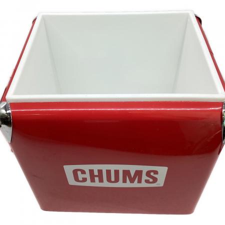 CHUMS (チャムス) スチールクーラーボックス クーラーボックス レッド