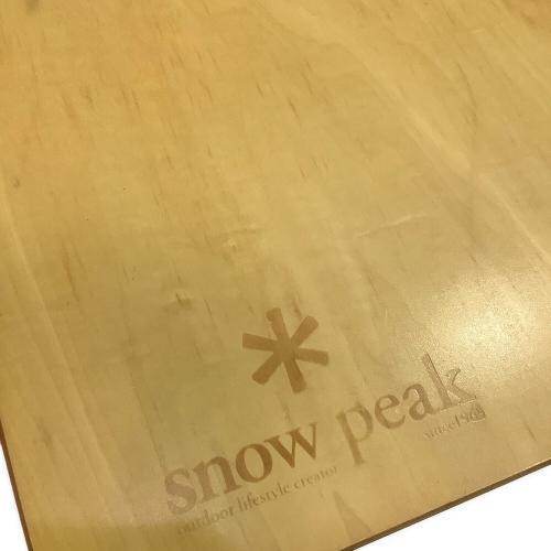 Snow peak (スノーピーク) アウトドアテーブル LV-100 ケース変色有 廃盤品 ワンアクションローテーブル
