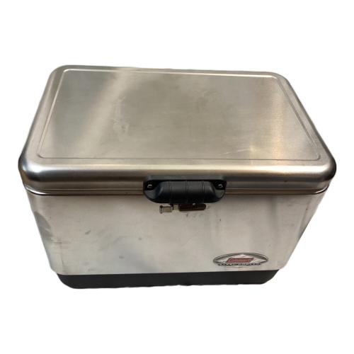 Coleman (コールマン) ステンレススチールベルトクーラー 54QT クーラーボックス 6150 6155 シルバー