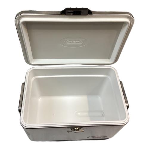 Coleman (コールマン) ステンレススチールベルトクーラー 54QT クーラーボックス 6150 6155 シルバー