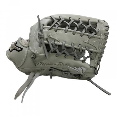 Mizuno Pro A51 軟式グローブ グレー MIZUNO (ミズノ) ミズノプロ A51 軟式グローブ R29007 ケース付 約33cm