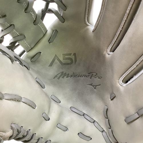 MIZUNO (ミズノ) ミズノプロ A51 軟式グローブ R29007 ケース付 約33cm グレー