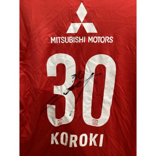 浦和レッズ (ウラワレッズ) サッカーユニフォーム 645263-611 ※サイン証明無 メンズ SIZE XXL レッド